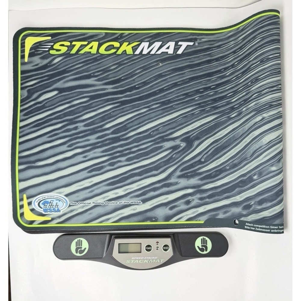 Speed Stacks‎ Sport Stacking Timer Mat w/ DVD StackMat Needs Battery Tested